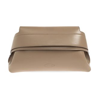 Tod's Tods, Clutches, female, Brown, Size: ONE SIZE Wave Mini Handbag