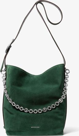 Michael Kors Nolita Large Suede Bucket Bag
