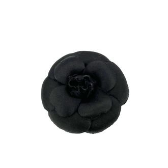 Chanel Vintage stoffen broche Camelia