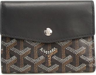 Goyard Black Canvas Wallet (Tri-Fold) (Pre-Owned)