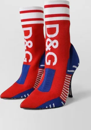 Dolce & Gabbana stretch sock short boots