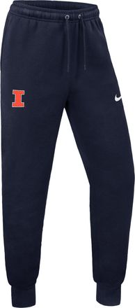 Nike Mens College Club (Illinois) Fleece Jogger Pants in Blue | IV8129-421