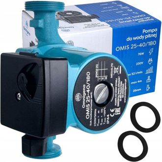 OEM Bomba De Circulaci&oacute;n Omis 25-40/180 Para Agua Potable, Horno De Circulaci&oacute;n Econ&oacute;mico