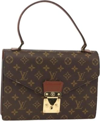 Louis Vuitton Pre-owned Handbags, female, Brown, Size: ONE SIZE Pre-owned Monogram Hand Bag