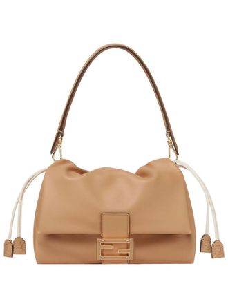 Fendi Beige Mamma Medium Shoulder Bag