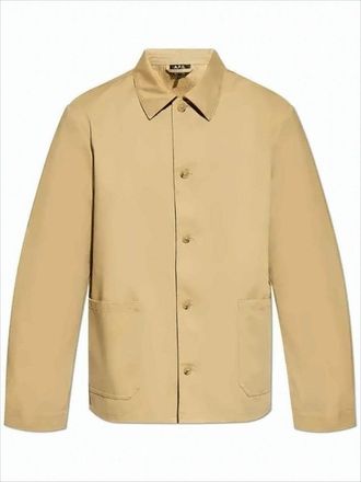 A.P.C. Classic Button-Up Jacket With Pointed Collar