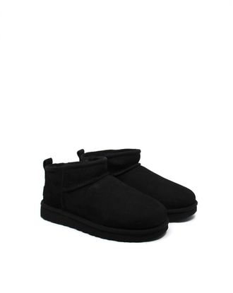 UGG Womens Classic Ultra Mini Bootie In Black