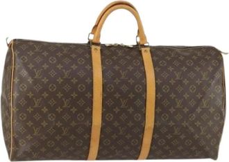 Louis Vuitton Pre-owned Weekend Bags, female, Brown, Size: ONE SIZE Pre-owned Vintage Weekend Bag