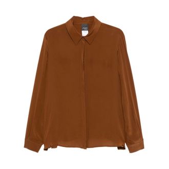 Marina Rinaldi Shirts - female - Marina Rinaldi - Shirts - Brown - 2XL - Blouses & Shirts