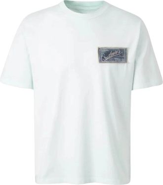 Amiri Quality Goods Patch T-Shirt - Heren - T-shirts - Groen - S - Katoen - Tops