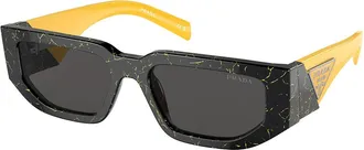 Prada PR 09ZS 19D5S0 Mens Sunglasses Black Size 54
