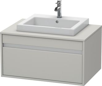 Duravit Mueble Bajo Lavabo Ketho 550x800x426mm Hormig&oacute;n