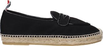 Thom Browne Penny Espadrillas Damens Stoff Schwarz