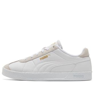 Puma Club Nylon Casual Skateboarding Shoes Unisex White 384822-01