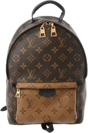 Louis Vuitton Pre-owned Backpacks, female, Brown, Size: ONE SIZE Pre-owned Vintage Monogram Backpack