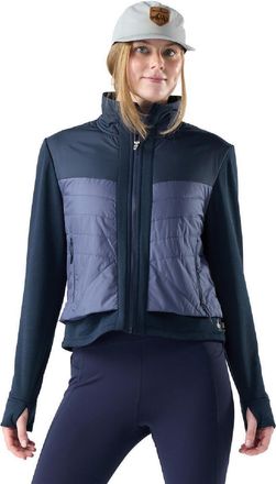 Smartwool Womens Smartloft Cropped Insulated Jacket Blue XS