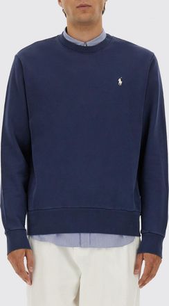 Polo Ralph Lauren Felpa a girocollo in cotone con logo Pony Polo Ralph Lauren