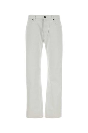 Gucci White Mid Rise Jeans
