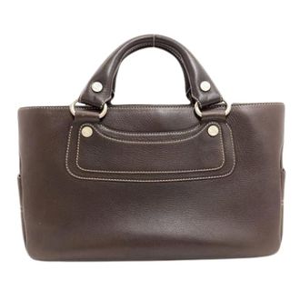 Celine Pre-owned Handbags, female, Brown, Size: ONE SIZE Pre-owned Vintage Handbag