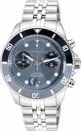 Torino Carrero Deepmar Chronograph Quartz Grey Dial Mens Watch C1S6644-GRBK