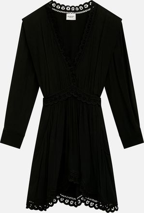 Isabel Marant Vrouwen Marant Etoile Felie Mini Dress in Zwart
