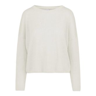 Bomboogie Maglione in lino a maniche lunghe - - Knitwear - Donna - Beige - L