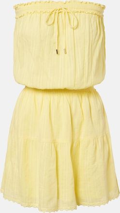 Melissa Odabash Colette embroidered cotton minidress