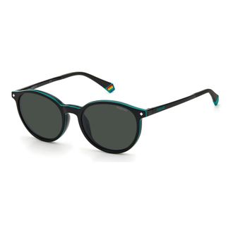 Polaroid Sunglasses, unisex, Black, Size: 52 MM Oval Sunglasses