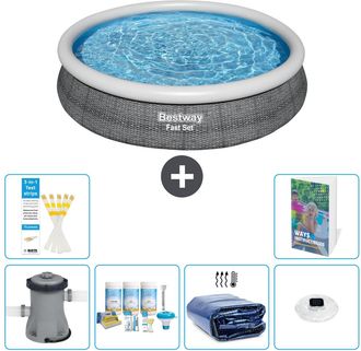 Bestway Piscina Bestway Fast Set Redonda - 366x76 Cm - 7-piezas S228