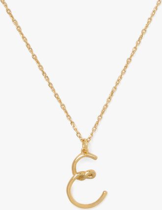 Kate Spade New York Initial Script Pendant