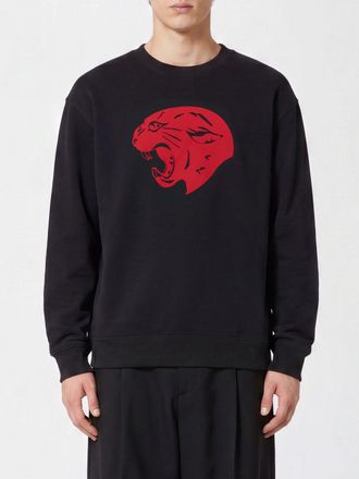 Valentino Felpa girocollo in cotone con stampa grafica e logo