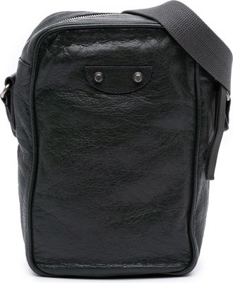 Balenciaga Pre-owned Womens Leather Crossbody Adjustable Strap - Dark Grey - One Size