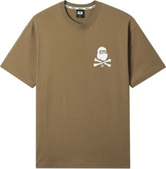 Fingercroxx T-shirt con stampa - Marrone