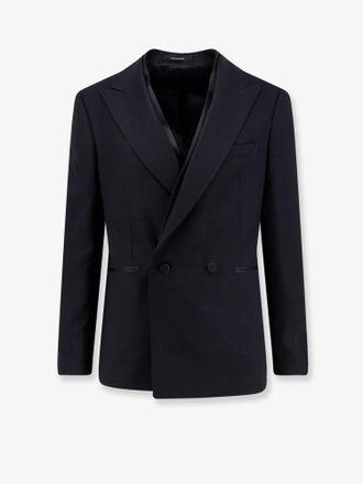 Tagliatore Blazer in viscosa e seta stretch - TAGLIATORE - gender_Man