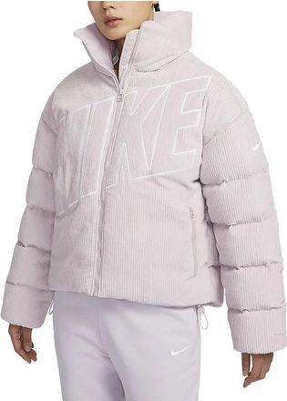 Nike (WMNS) Nike Sportswear Essential Therma-FIT Oversized Corduroy Puffer Purple Grey FD8214-019