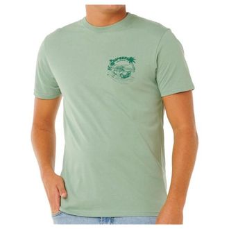 Rip Curl Keep On Trucking S/S Tee T-Shirt f&uuml;r Herren | gr&uuml;n