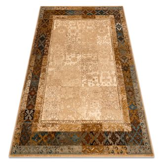 RugsX Rugsx - Alfombra De Lana Omega Lumena &Eacute;tnico Vintage Color Camello Beige 235x350 Cm