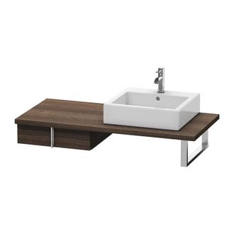 Duravit Duravit Vero Base Para Consola, 6568, 1 Caj&oacute;n, 500 Mm, Color (frente/cuerpo): Decoraci&oacute;n Casta&ntilde;o Oscuro - Ve656805353