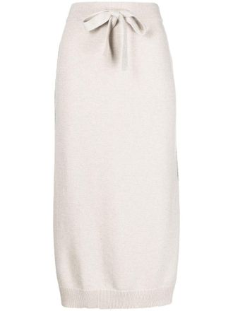 N.Peal Kasjmier rok - Beige