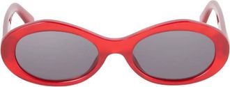 Off-white Edison Grey Oval Unisex Sunglasses OERI13G 0012 55