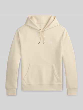 Polo Ralph Lauren Regular Fit Hoodie aus Baumwoll-Mix in Sand, Gr&ouml;&szlig;e XXL