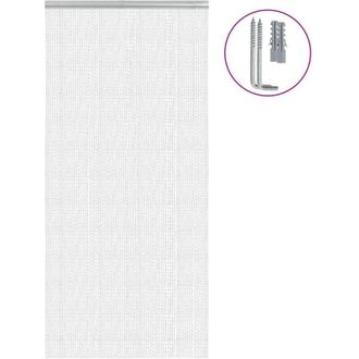 vidaXL Mosquitera De Cadena Para Puerta Aluminio 100x212 Cm Vidaxl