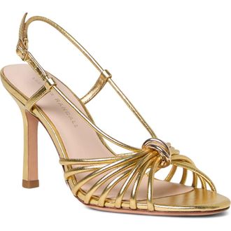 Loeffler Randall Mareka Slingback Sandal in Gold at Nordstrom, Size 11.5