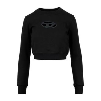 Diesel F-Slimmy-Od Sweatshirt - Dames - Sweatshirts - Zwart - M - Katoen - Hoodies & sweatvesten