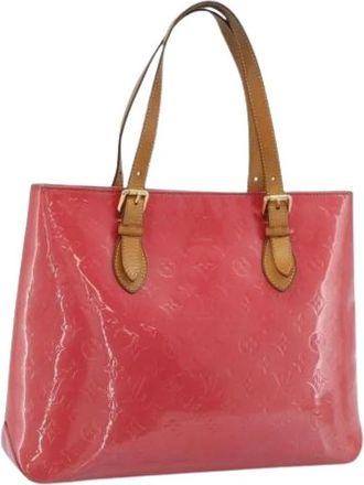 Louis Vuitton Pre-owned Vintage Tote Bag - Dames - Vintage Shopper - Rood - ONE Size - Leer - Vintage