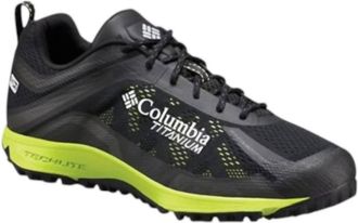 Columbia Mens Conspiracy Iii Titanium Shoes In Black/lime