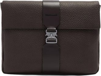 Piquadro Tassen, Heren, Bruin, ONE Size, Katoen, Leren Clutch voor 13-inch i Pad Pro