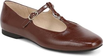 Life Stride Bennett Mary Jane Flat in Cognac at Nordstrom, Size 8.5