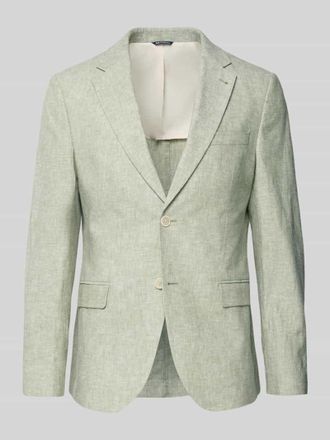 Mc Neal Sakko aus Leinen-Mix mit Pattentaschen in Dunkelgruen, Gr&ouml;&szlig;e 102