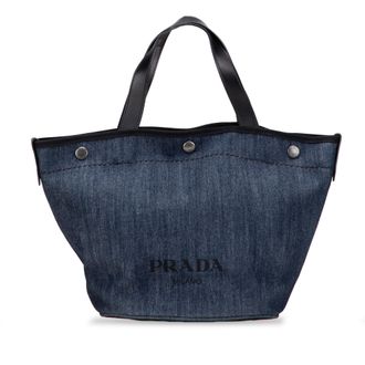 Prada Denim Schoudertas